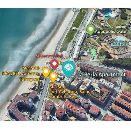 La Perla Apartment, Paradis Park, - Atico 1ª Linea - Solarium - Wifi - Piscina